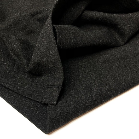 CAbi Size 0 Black Asymmetric Faux Wrap Zipper Stretch Short Pencil Skirt 998 - Picture 9 of 9